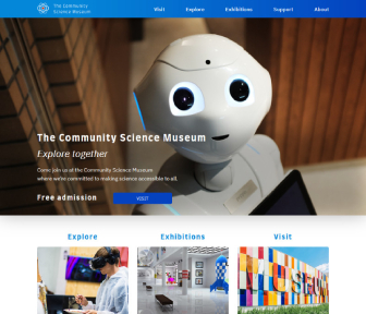 The Community Science Museum - Semester Project 1